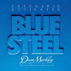 Blue Steel Round Wound Bass String Set - XL